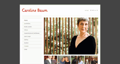 Desktop Screenshot of carolinebaum.com.au